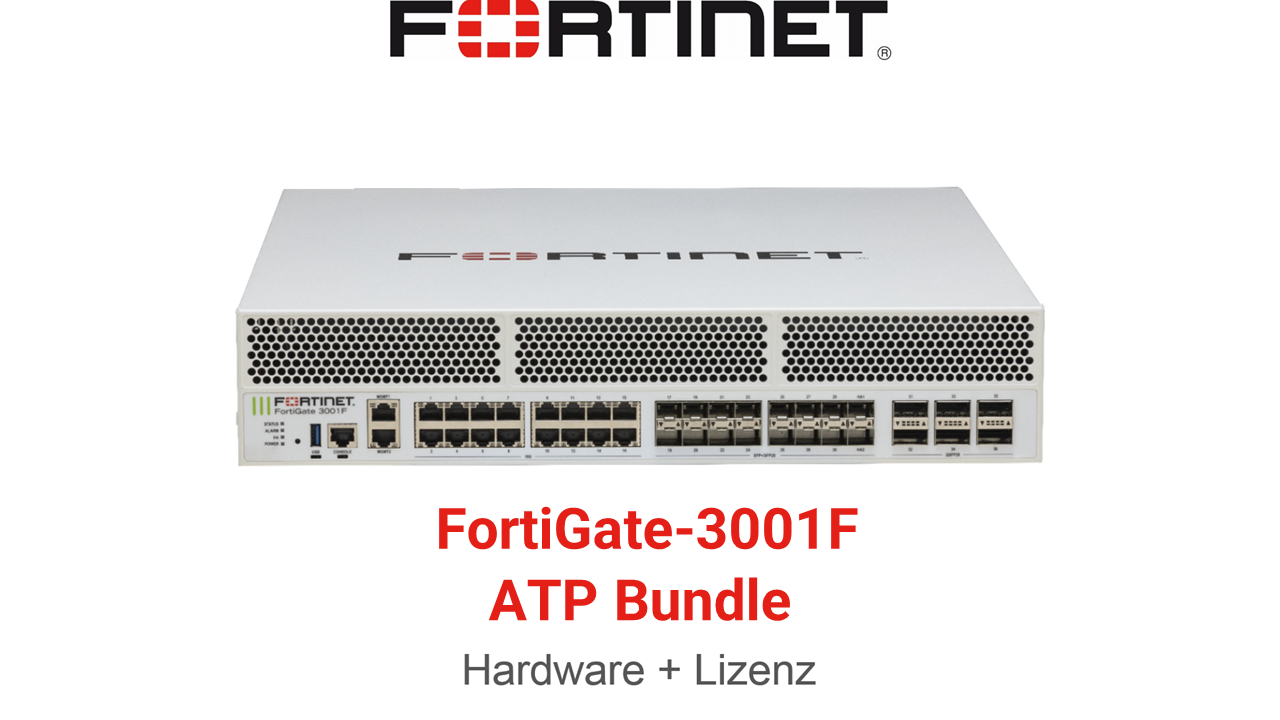 Fortinet FortiGate 3001F Zestaw ATP Sprz T Licencja FG 3001F BDL