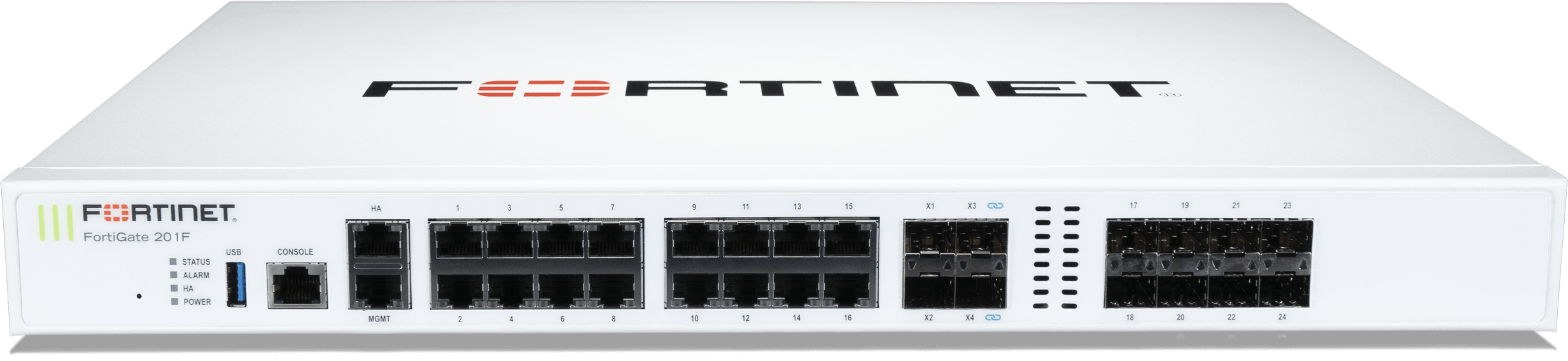 Fortinet FortiGate 201F Firewall Vorderseite