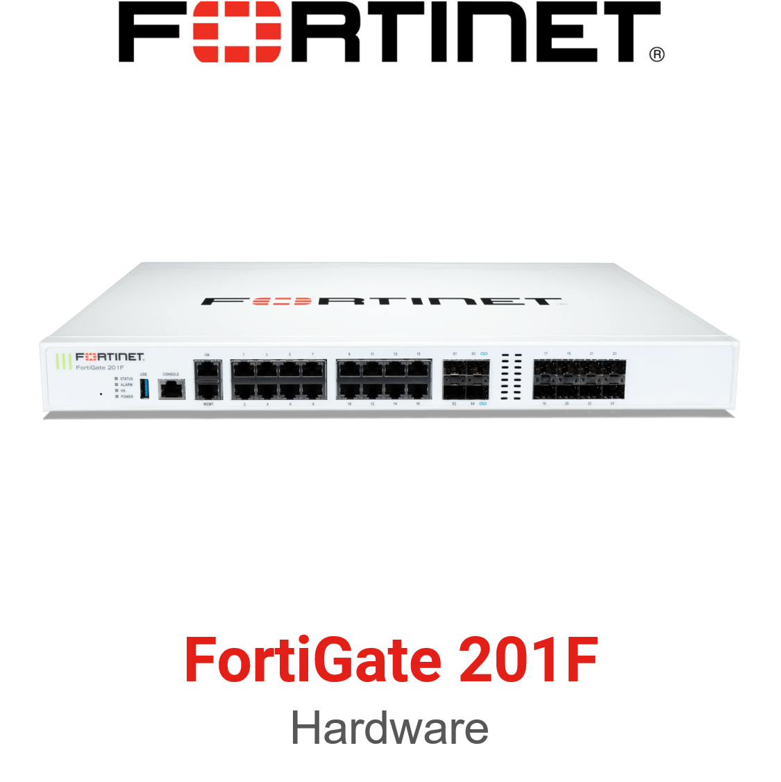 Fortinet FortiGate 201F Firewall Hardware Vorderseite