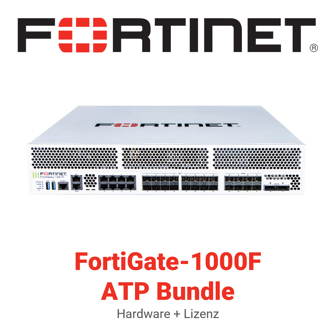 Fortinet FortiGate-1000F - ATP Bundle (Hardware + Lizenz)