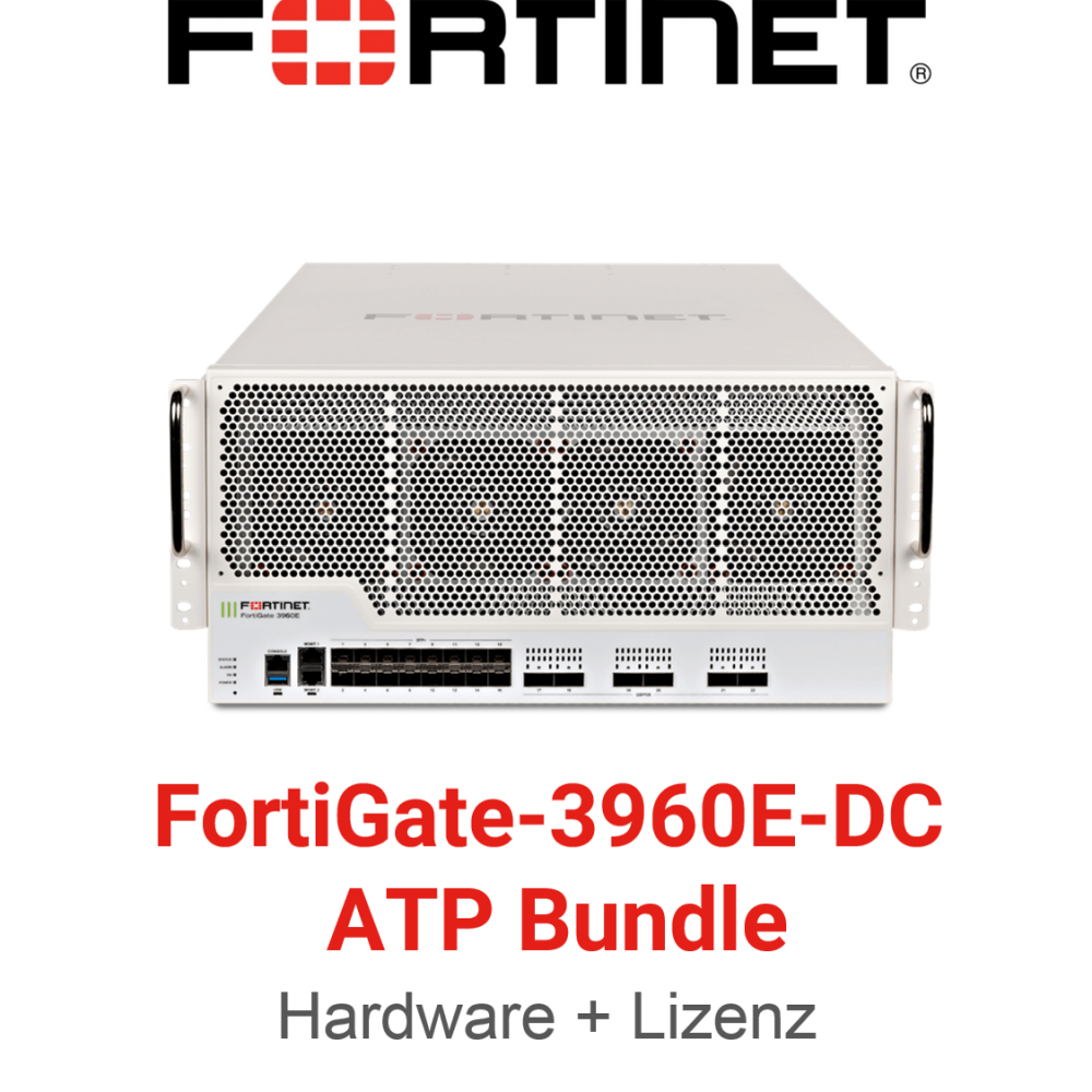 Fortinet FortiGate-3960E-DC - ATP Bundle (Hardware + Lizenz) (End of Sale/Life)