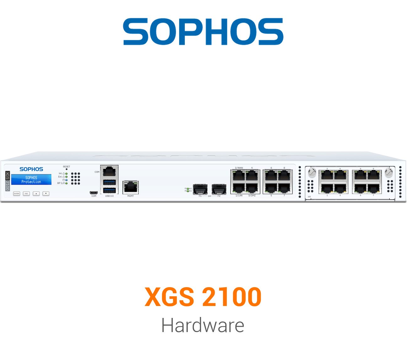 Sophos XGS 2100 Firewall Hardware Vorderseite