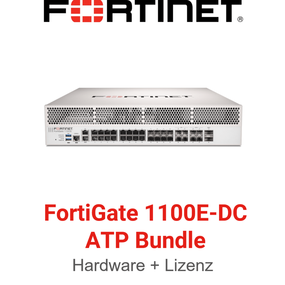 Fortinet FortiGate-1100E-DC - ATP Bundle (Hardware + Lizenz)