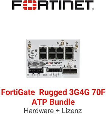 Fortinet FortiGateRugged-70F 3G4G - ATP Bundle (Hardware + Lizenz)