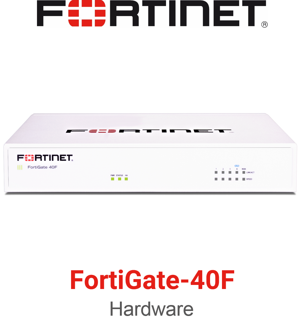 Fortinet FortiGate 40F Firewall Harware Vorderseite