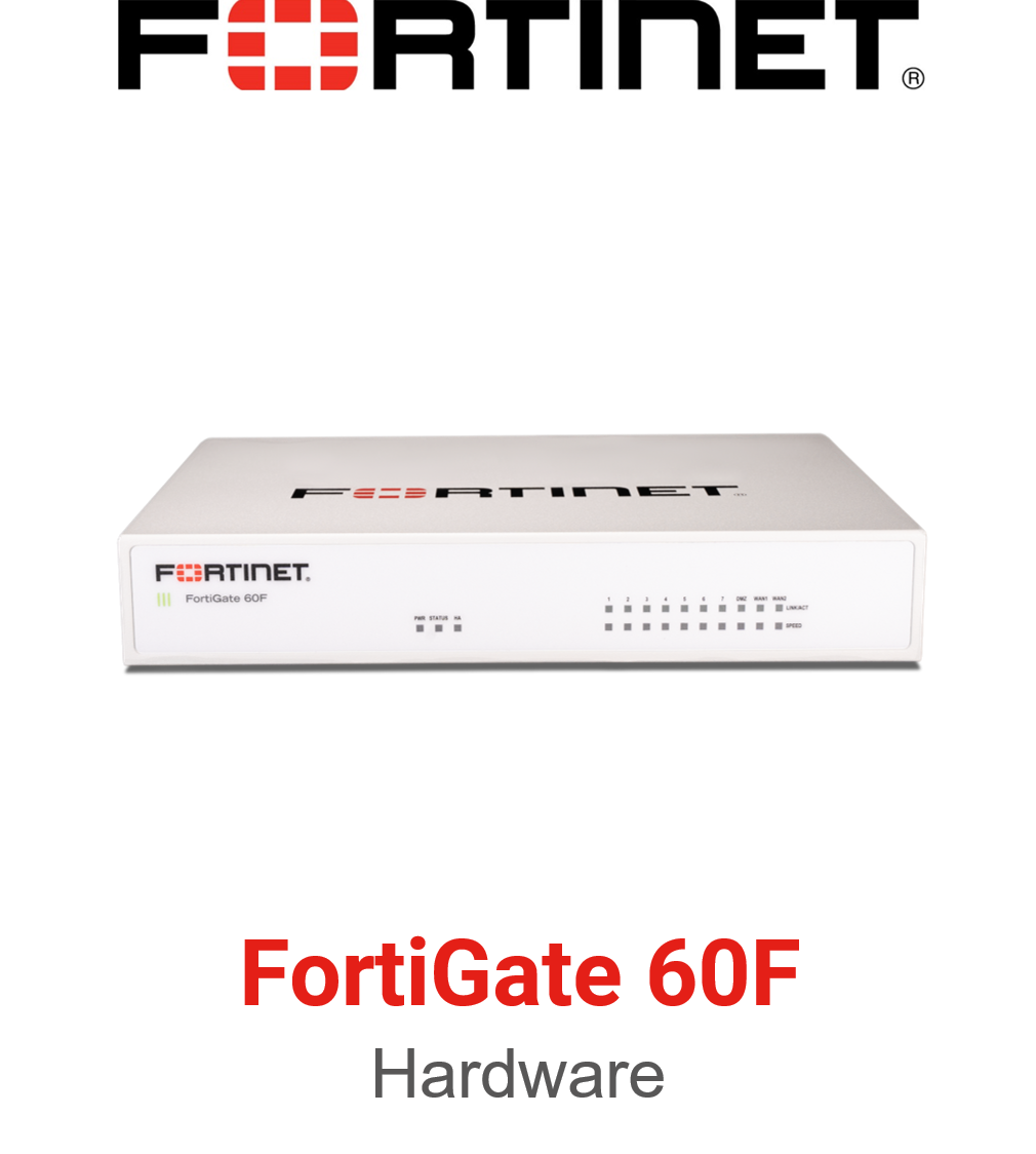 Fortinet FortiGate 60F Firewall Harware Vorderseite