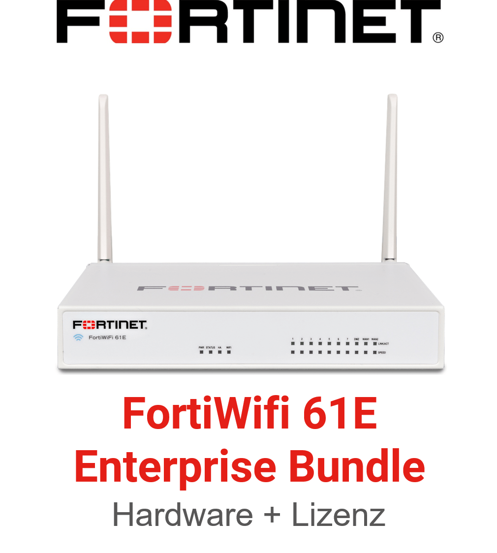 Fortinet FortiWifi-61E - Enterprise Bundle (End of Sale/Life)