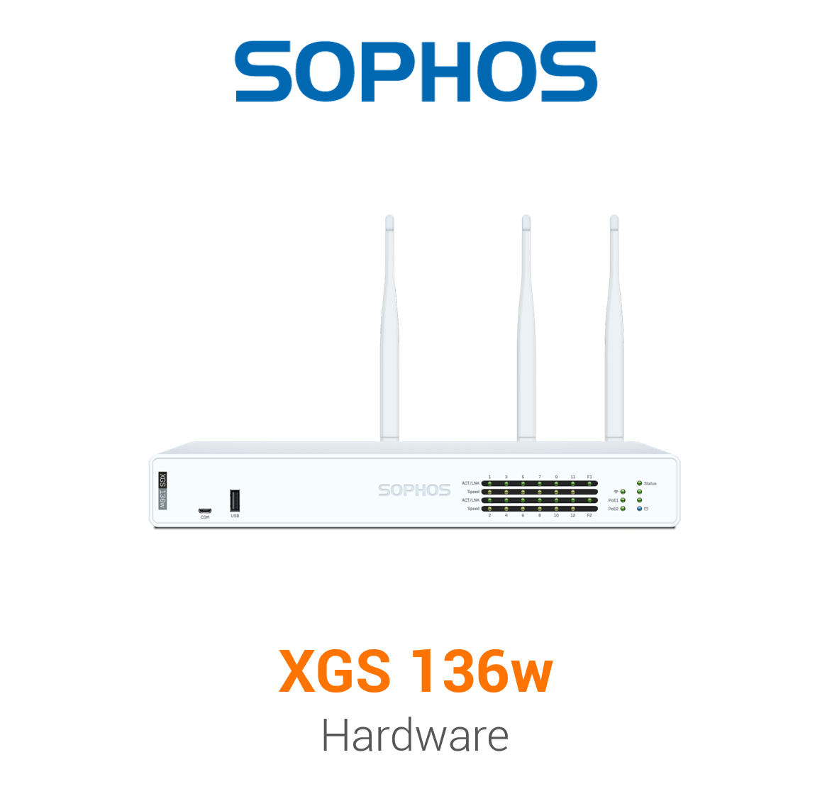 Sophos XGS 136w Firewall Hardware Vorderseite