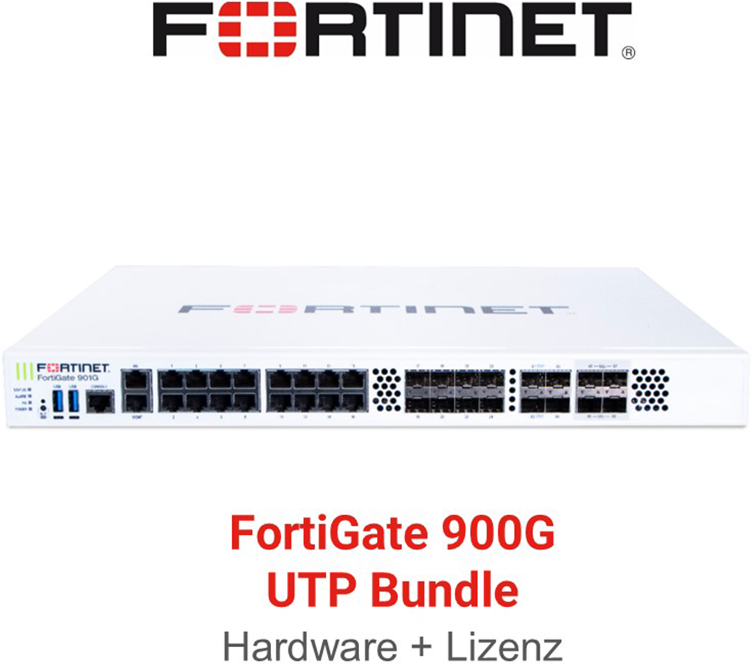 Fortinet FortiGate-900G - UTM/UTP Bundle (Hardware + Lizenz)