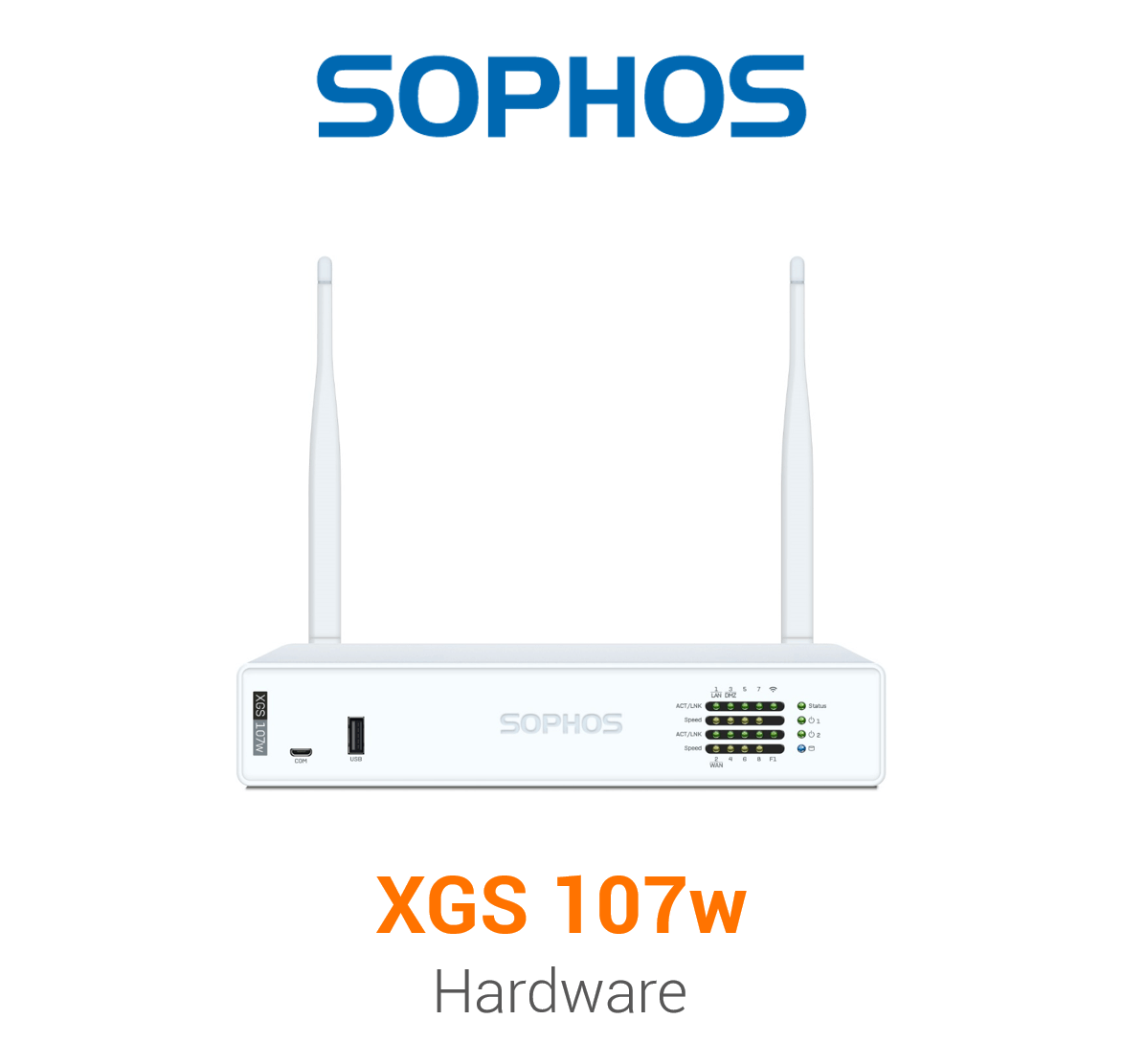 Sophos XGS 107w Firewall Hardware Vorderseite