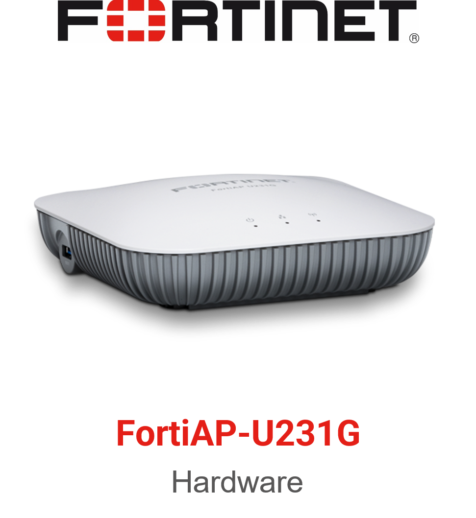 Fortinet Access Point (FortiAP) U231G Hardware Vorderseite