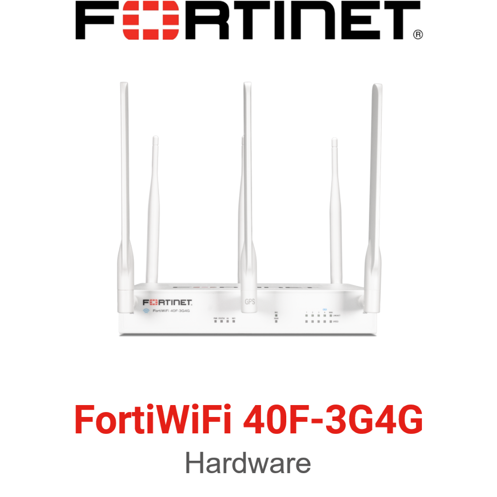 Fortinet FortiWiFi 40F 3G4G Firewall Hardware Vorderseite