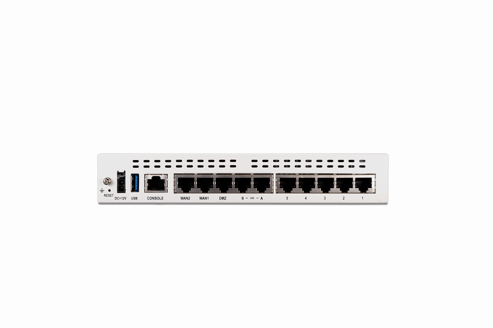 Fortinet FortiGate 61F Firewall Rückseite