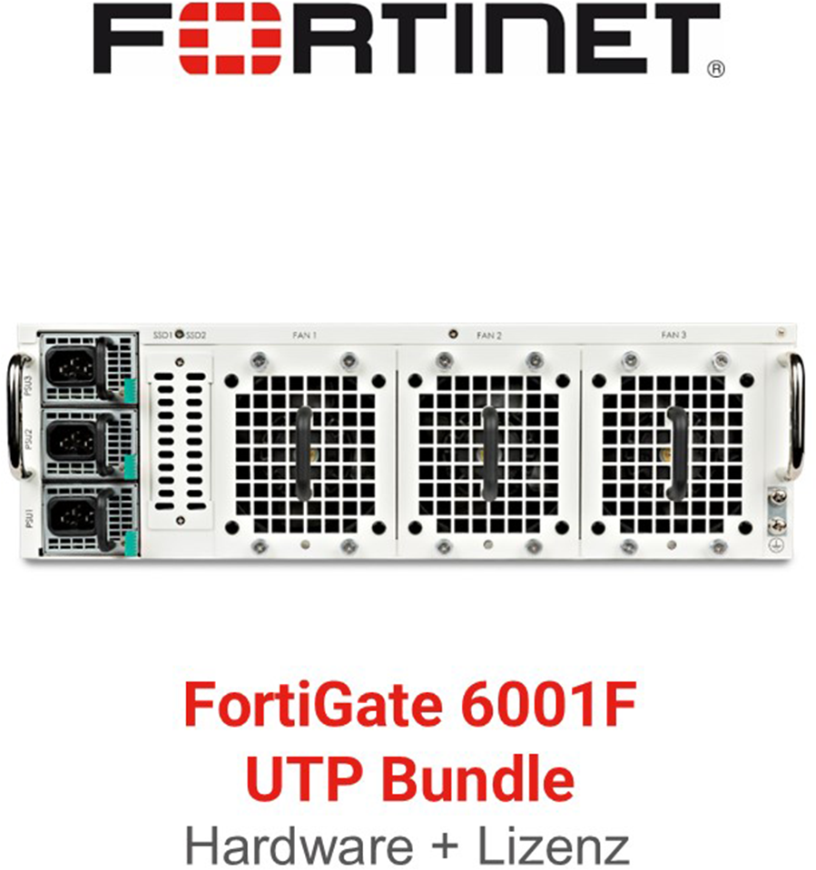 Fortinet FortiGate-6001F - UTM/UTP Bundle (Hardware + Lizenz)