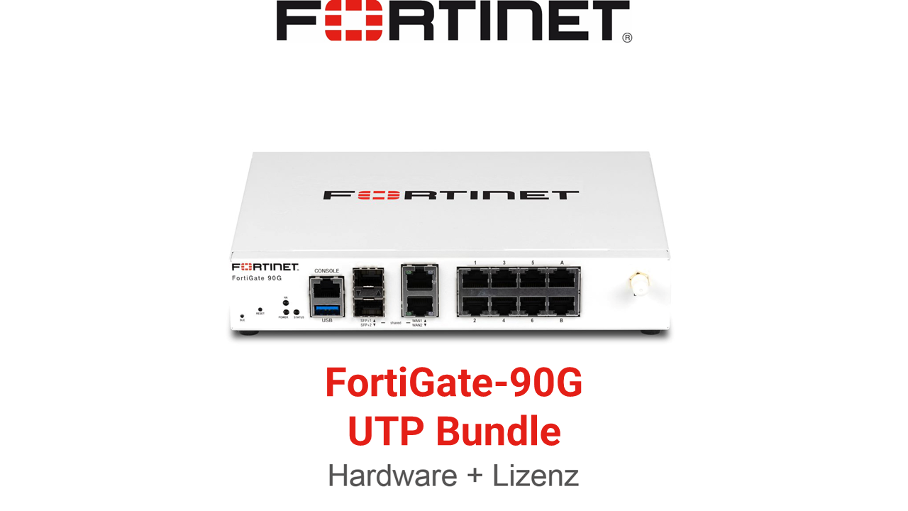 Fortinet FortiGate-90G - UTM/UTP Bundle (Hardware + Lizenz)