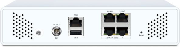 Sophos XGS 88 Firewall Rückseite