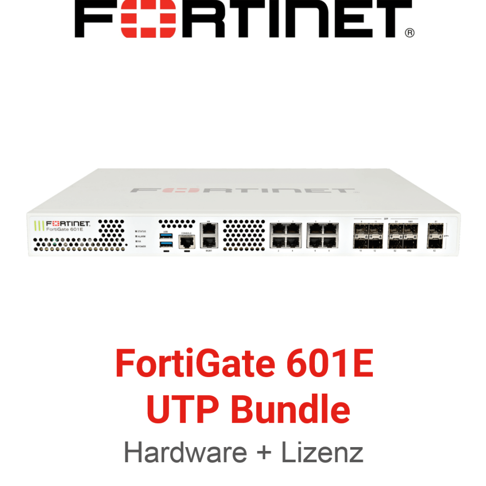 Fortinet FortiGate-601E - UTM/UTP Bundle