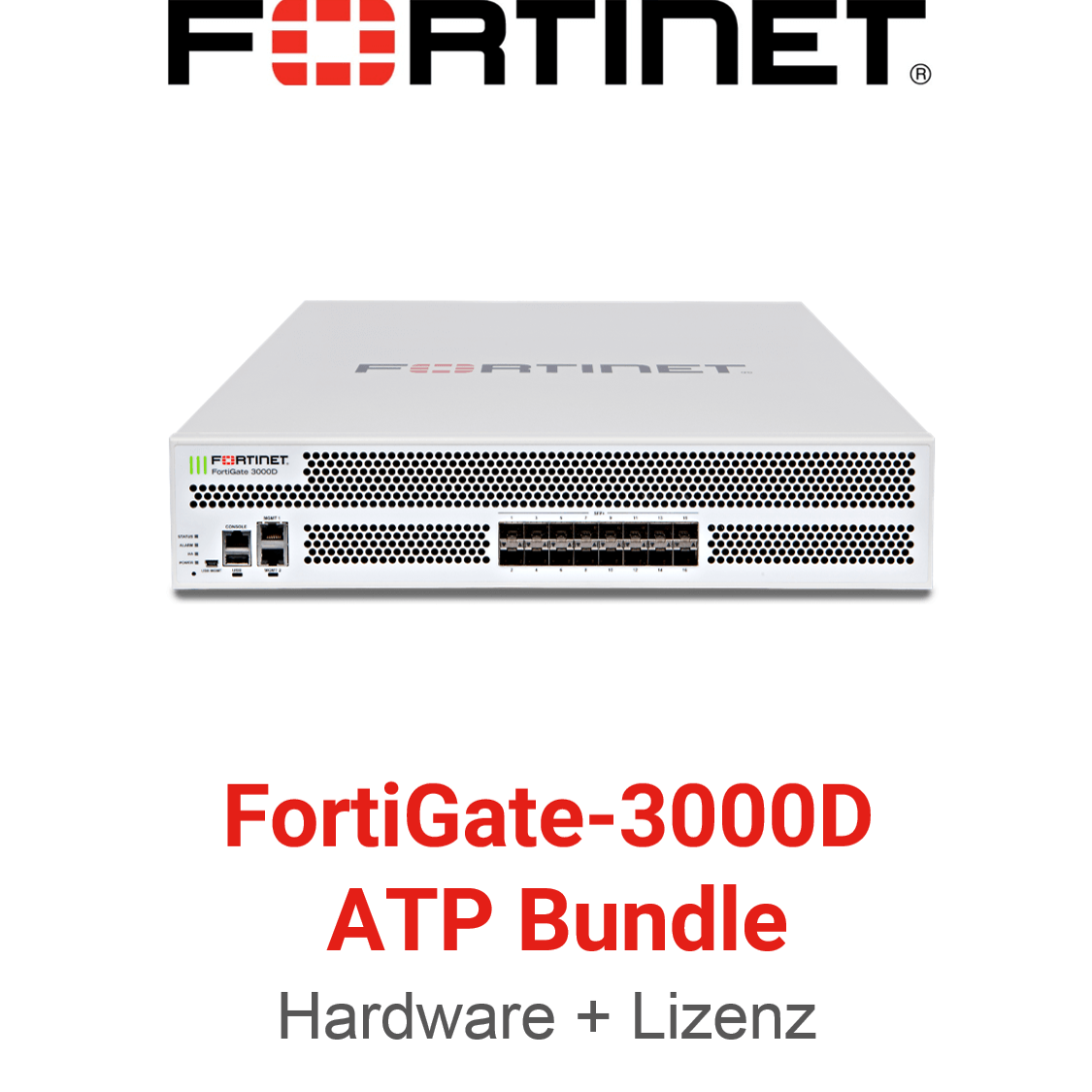 Fortinet FortiGate-3000D - ATP Bundle (End of Sale/Life)