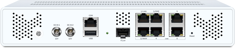 Sophos XGS 108 Firewall Rückseite