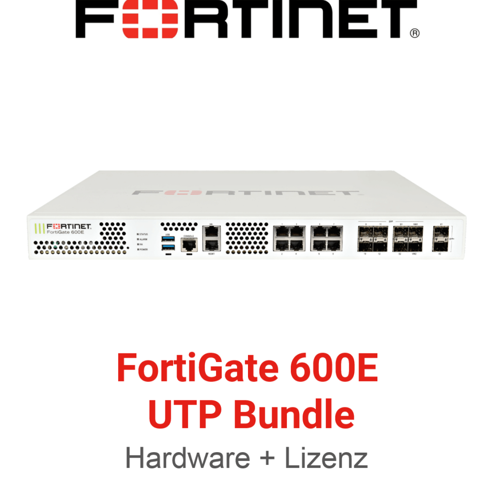 Fortinet FortiGate-600E - UTM/UTP Bundle