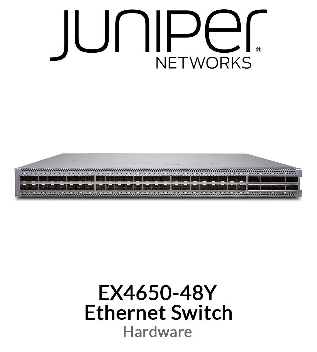 Juniper Networks EX4650 48X25G+8X100G AC AIRFLOW IN