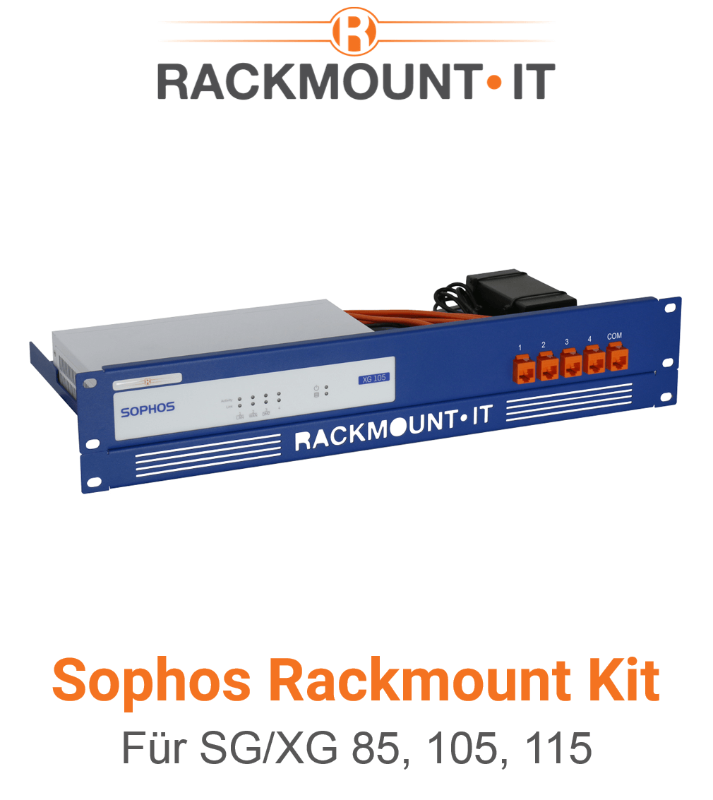 Rack Mount IT Kit für Sophos SG/XG 85, 105, 115 (End of Sale/Life)