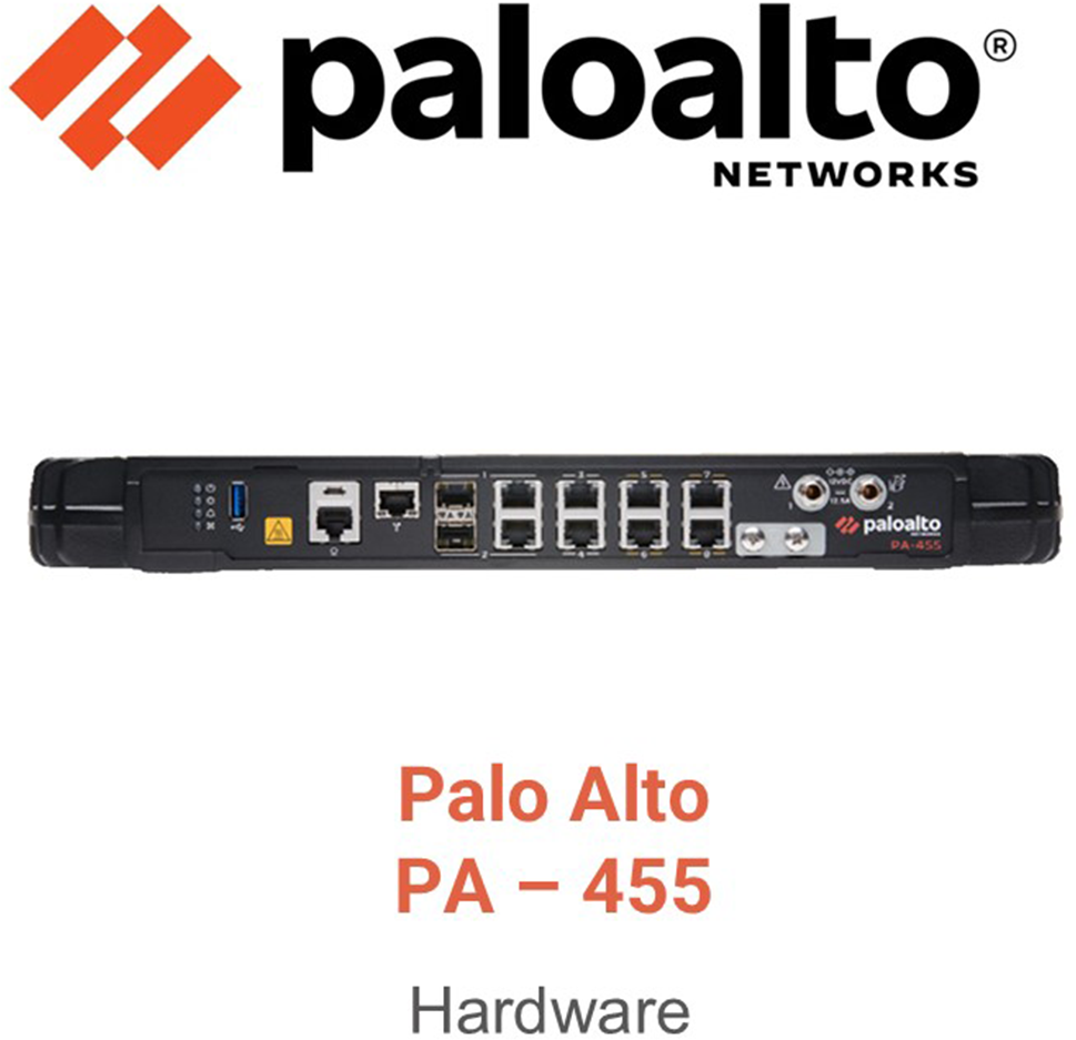 Palo Alto PA-455 Hardware Appliance