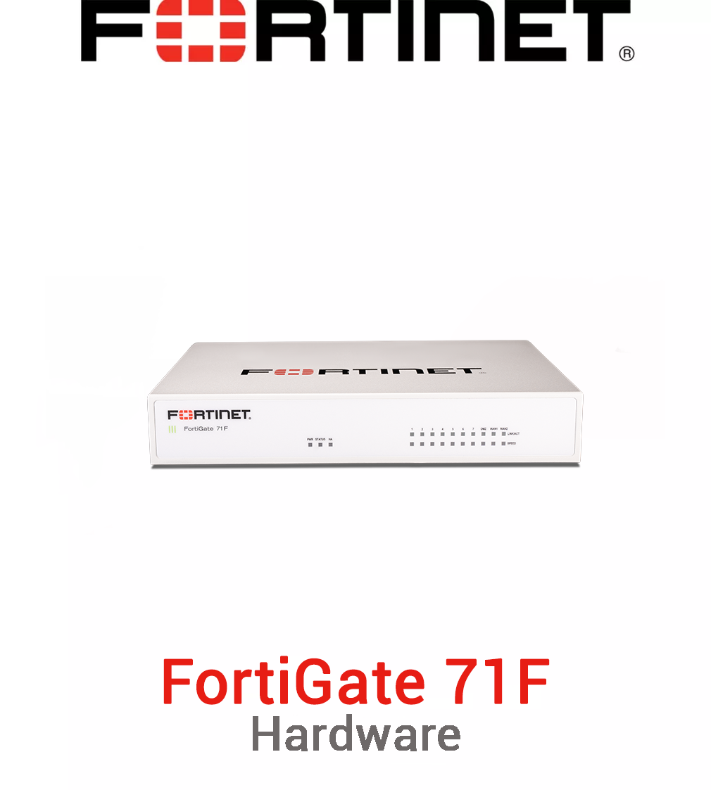 Fortinet FortiGate 71F Firewall Hardware Vorderseite