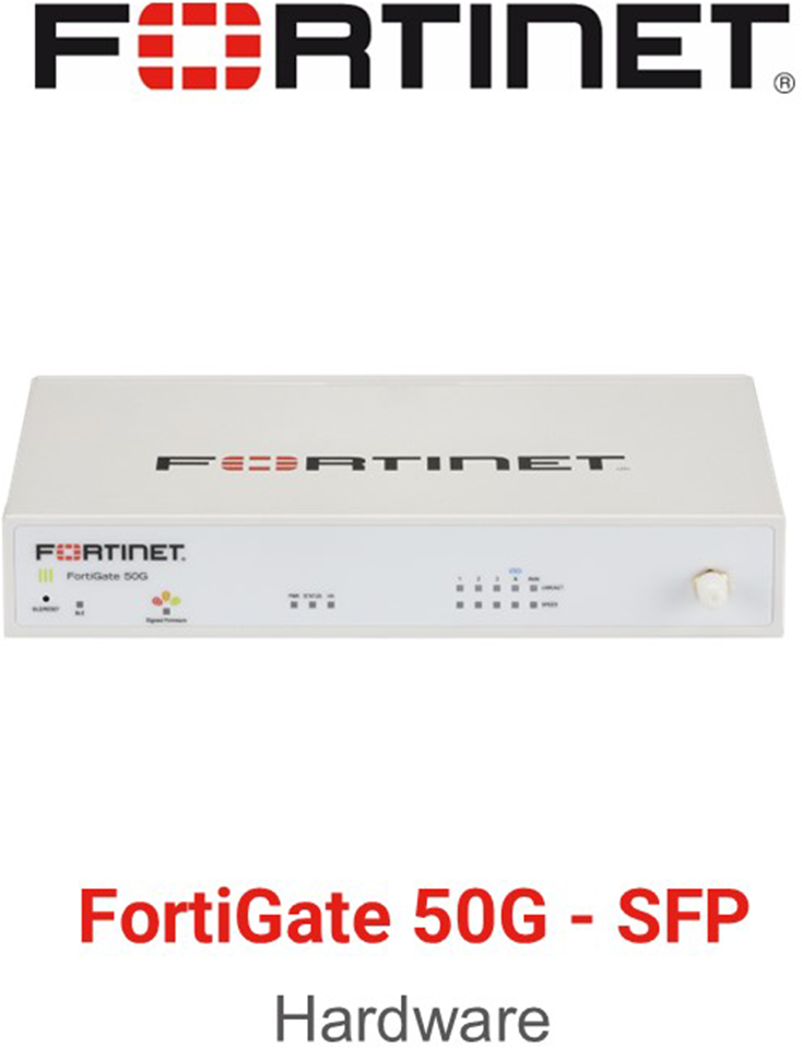 Fortinet FortiGate 50G SFP Firewall Harware Vorderseite